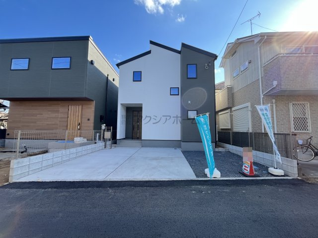 狭山市東三ツ木・全3棟　新築一戸建　3号棟　～WIC付き～の外観|建物完成しました！この機会にぜひ一度ご覧ください！