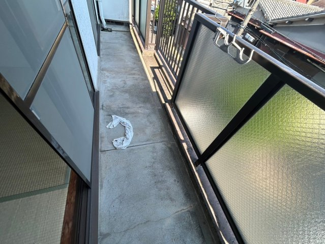 メゾンブランシェのバルコニー