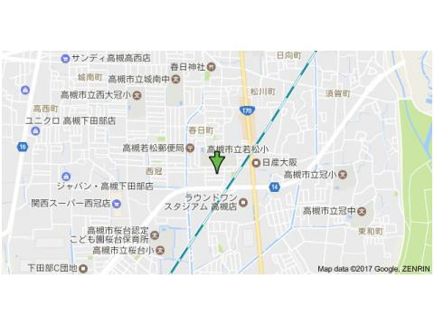 メゾンブランシェの地図