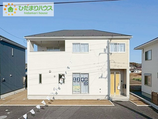 ひたちなか市磯崎町第3　新築戸建　2号棟の外観|平日・夜間もご案内可能(^^♪お気軽にお問い合わせくださいませ!(^^)!