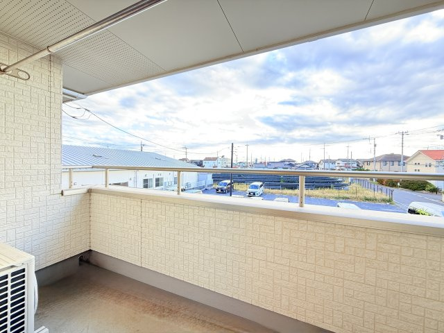【オール電化】結城市大字結城中古戸建のバルコニー