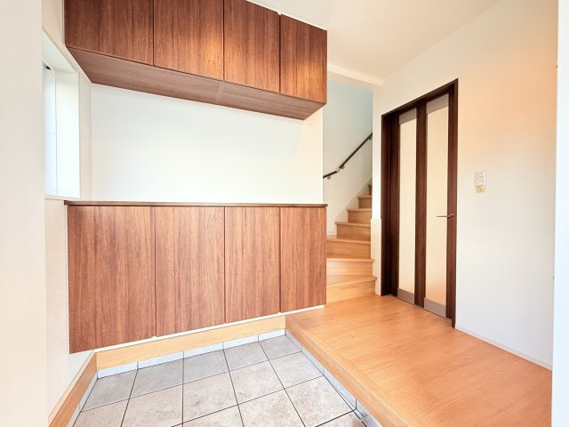 【オール電化】結城市大字結城中古戸建の玄関