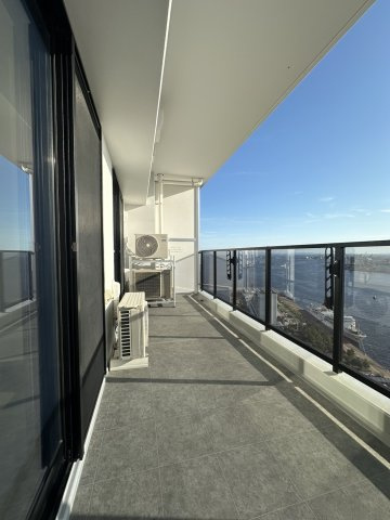 ベイシティタワーズ神戸ＷＥＳＴのバルコニー