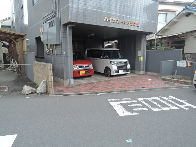 ハイツオーキタ津之江の駐車場