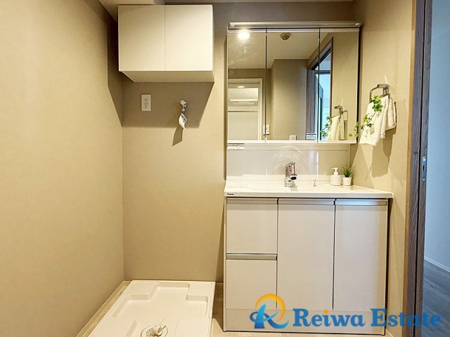 ライオンズプラザ茅ヶ崎の独立洗面台