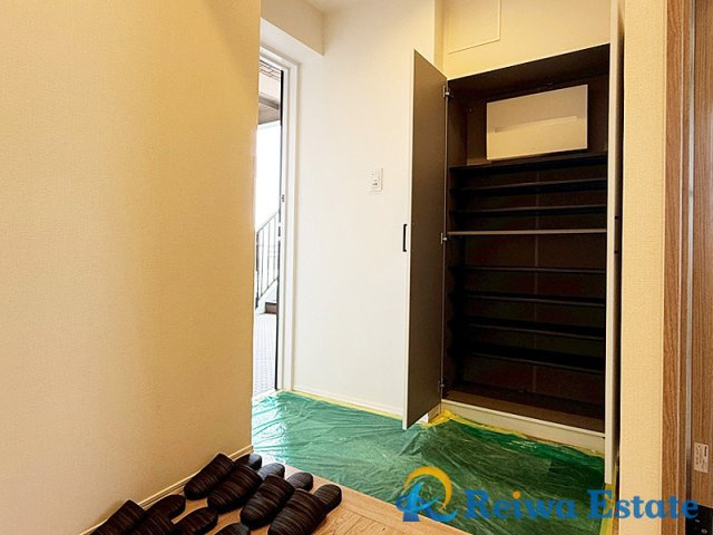 ライオンズプラザ茅ヶ崎の玄関