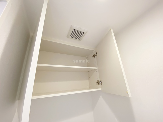 ドゥーエ大宮の収納|トイレにも収納！