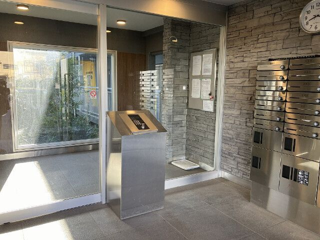 ベルフラット吉野のエントランス