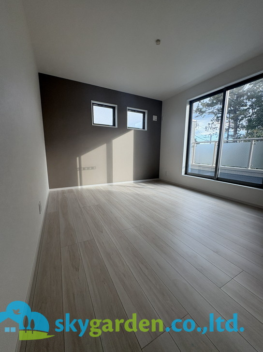 茅ヶ崎市円蔵3期　新築戸建　全2棟2号棟の寝室