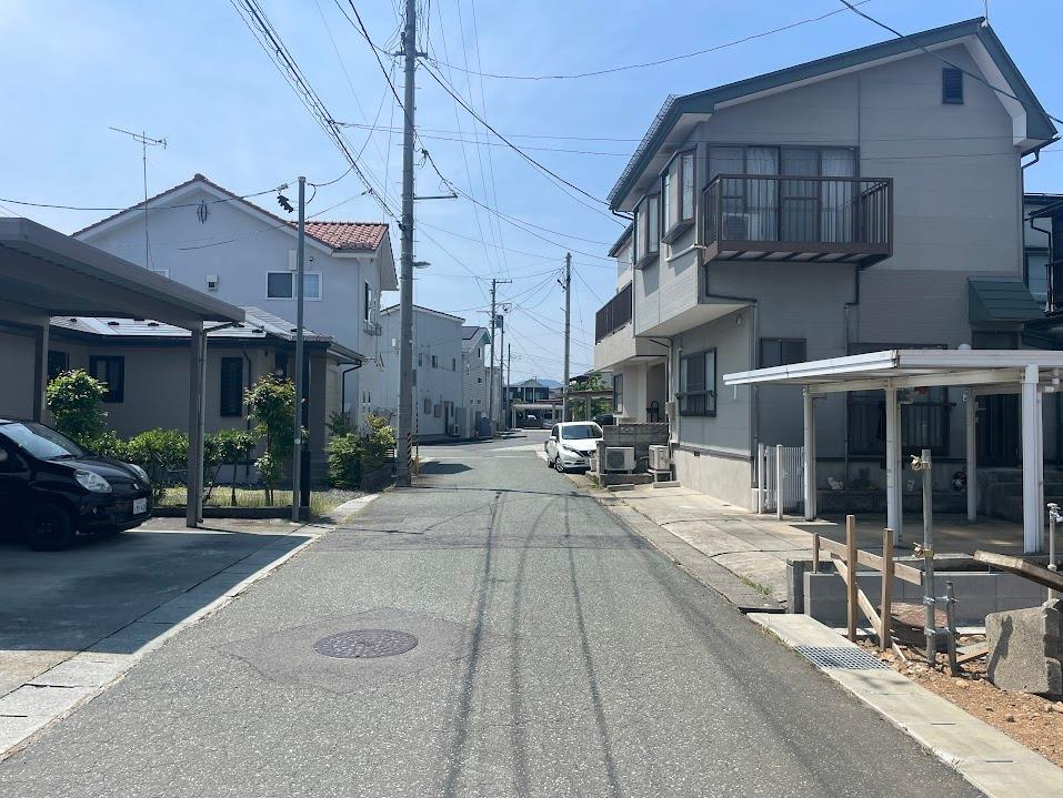 山形市城西町三丁目【新築建売】の前面道路含む現地写真|前面道路になります。