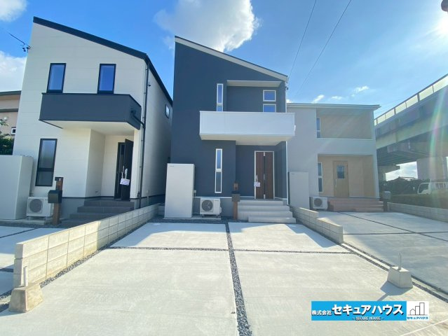 【今からご案内可能】刈谷市今川町山ノ端 全3棟の外観|【２号棟外観】
■株式会社　セキュアハウス　豊明支店■
住宅ローンに強く、知識、経験豊富なスタッフ在籍
お客様に寄り添い、ご成約後もサポート致します