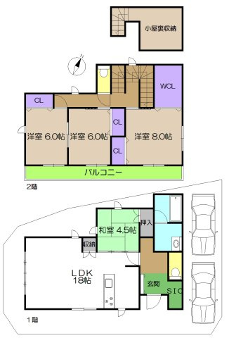 【間取り】 | 新築住宅　高知市福井町　A号地