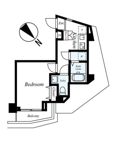 【間取り】 | スカイコート市ヶ谷柳町