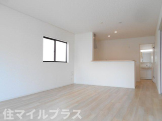 【居間・リビング】 | 二本松市竹田2丁目新築一戸建て5棟 | 居間です