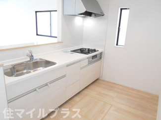 【キッチン】 | 二本松市竹田2丁目新築一戸建て5棟 | キッチンでお料理をお楽しみください