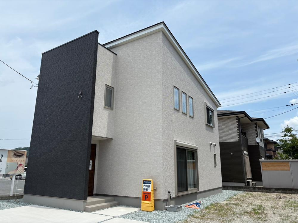 天童市南町【新築建売】の外観|現地外観写真。内覧予約受付中！