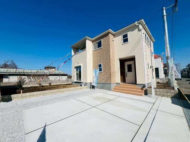 【Livele Garden】　下都賀郡野木町潤島　第２　全2邸の前面道路含む現地写真|カースペース並列3台駐車可能♪
2026年3月撮影