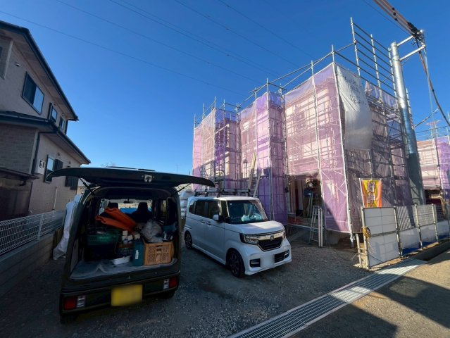 【Livele Garden】　下都賀郡野木町潤島　第２　全2邸の前面道路含む現地写真|カースペース並列3台駐車可能♪
2026年1月撮影