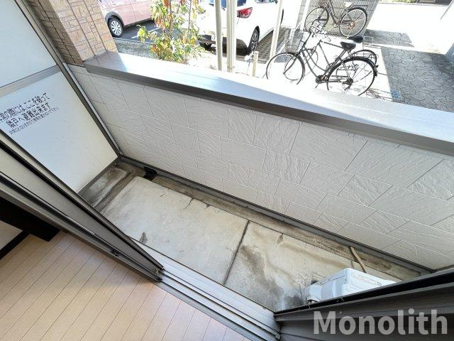 フジパレス鳳西のバルコニー