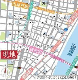 デュオフラッツ浅草蔵前の地図