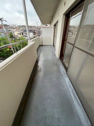 チャフル甲東のバルコニー