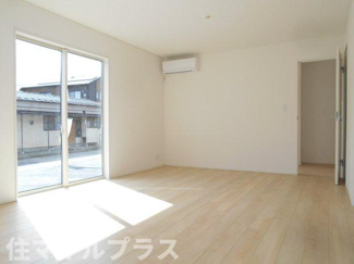 【居間・リビング】 | 二本松市竹田2丁目新築一戸建て5棟 | 居間です