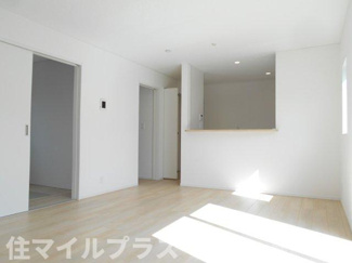 【居間・リビング】 | 二本松市竹田2丁目新築一戸建て5棟 | おしゃれなリビングです