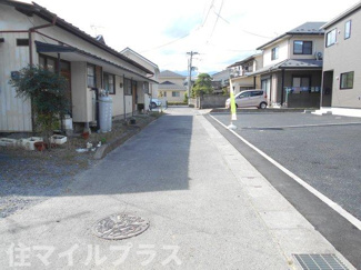 【前面道路含む現地写真】 | 二本松市竹田2丁目新築一戸建て5棟 | 前面道路含む現地写真です