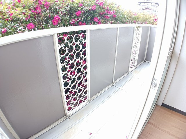 エスポワールのバルコニー