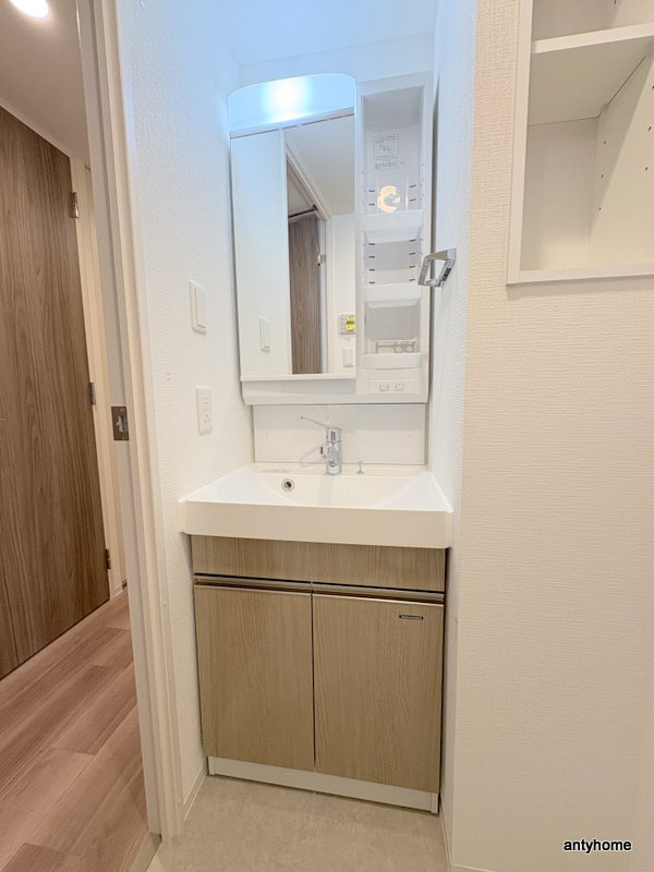 Metrosa谷町六丁目South　仲介手数料無料の洗面所