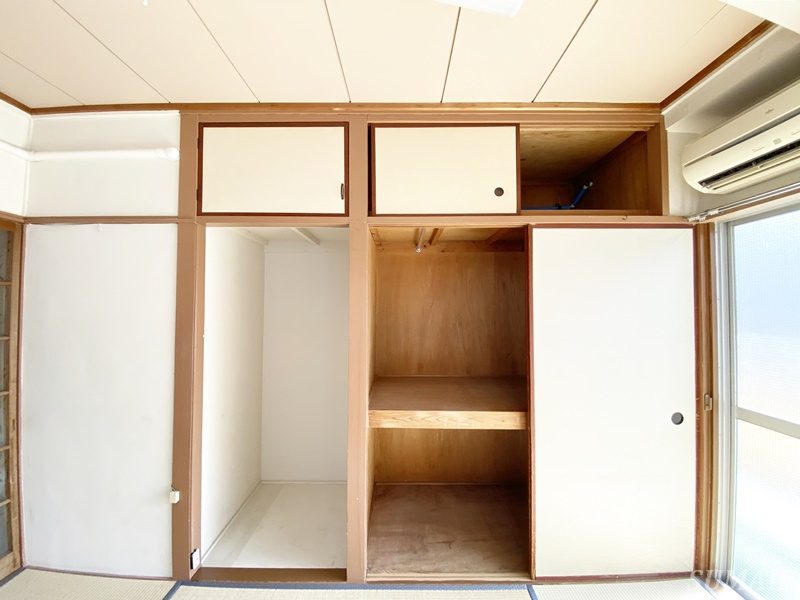 村上マンションの収納|5.5帖和室の収納です☆