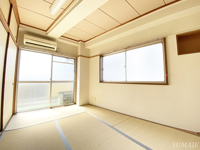 村上マンションの和室|5.5帖の和室です☆