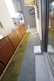 【庭】 | 【仲介手数料無料！！】府中市四谷4丁目　新築戸建て（全14棟）12号棟　4730万円