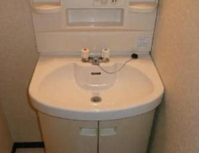 【洗面所】 | テルミニ菊川 | 明るい洗面所です