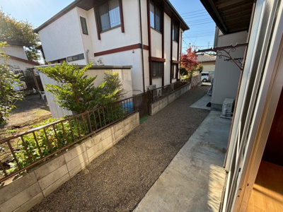 【庭】 | かすみコーポ | ※同タイプのお部屋の写真ですので実際とは異なります