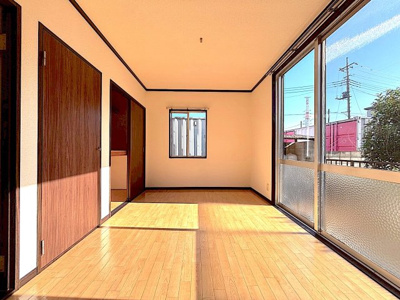 【居間・リビング】 | かすみコーポ | ※同タイプのお部屋の写真ですので実際とは異なります