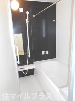 【浴室】 | 二本松市竹田2丁目新築一戸建て5棟 | コンパクトで使いやすいお風呂です