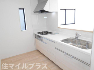 【キッチン】 | 二本松市竹田2丁目新築一戸建て5棟 | お料理しやすいキッチンです