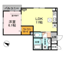【間取り】 | グランクレール兵庫町
