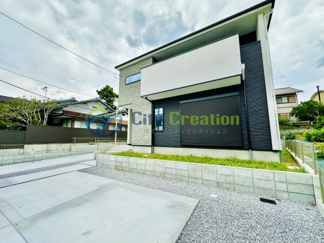 平塚市黒部丘1期　新築一戸建て　2号棟の外観