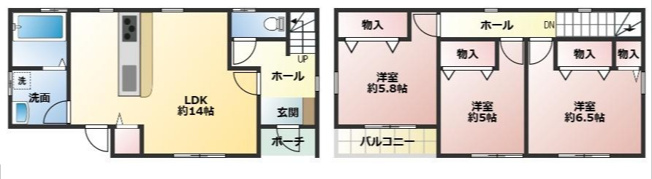 【間取り】 | 御船町滝川