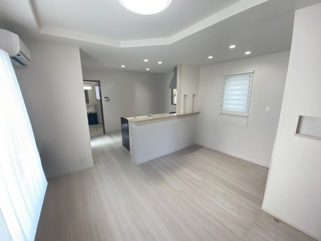 【居間・リビング】 | 御船町滝川 | ※実際にはお荷物があります。お引渡し後のイメージです。