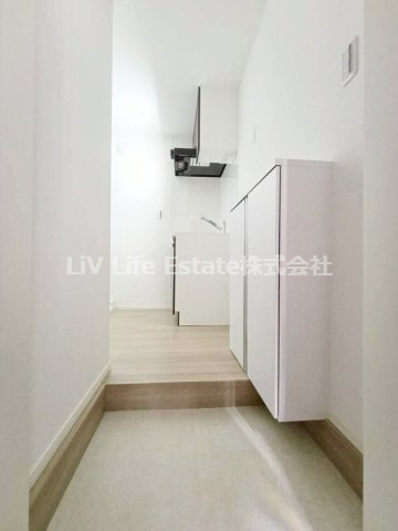 アジュール清瀬の玄関