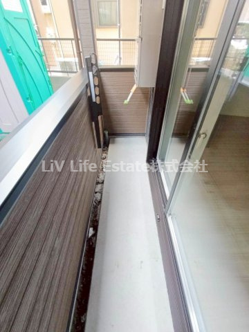 アジュール清瀬のバルコニー