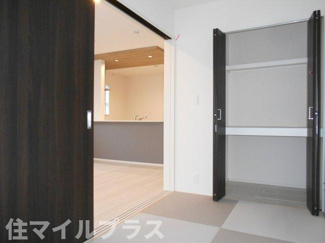 【和室】 | 郡山市安積荒井2丁目新築一戸建て2棟 | 和室があれば客間としても活用できます