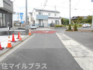 【前面道路含む現地写真】 | 郡山市台新2丁目新築一戸建て1棟 | 前面道路含む現地写真です