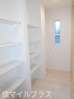 【収納】 | 郡山市安積荒井2丁目新築一戸建て2棟 | 専用の収納スペースです