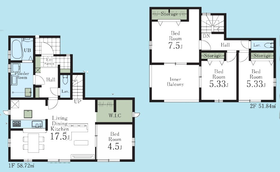 Livele Garden.S　所沢山口第７　全２棟