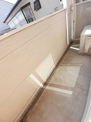 鈴蘭館Ⅱのバルコニー