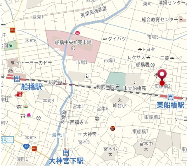 エスポワールメゾン・イクタの地図|★案内図★